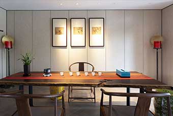 黄冈禅艺茶室空间