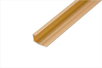 黄冈航空纤维墙咔铝合金边条（钛金氧化）