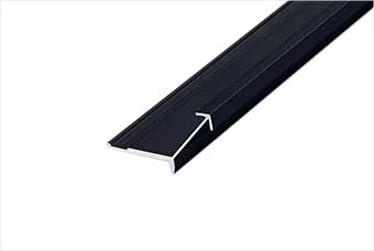 黄冈航空纤维墙咔铝合金阳角线（哑黑氧化）