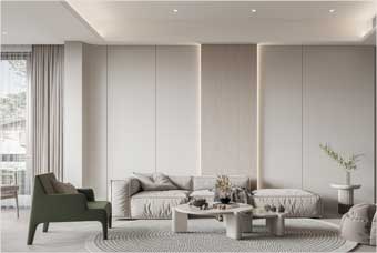 黄冈客厅空间案例